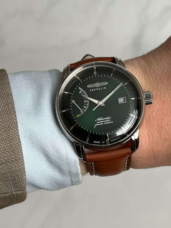 Часы Zeppelin Atlantic 84624 — механические, сталь металл