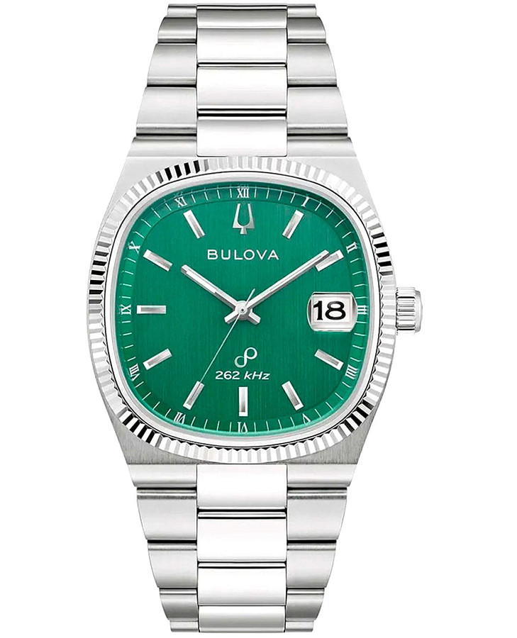 Часы Bulova Super Seville 96B439 — мужские, зеленый