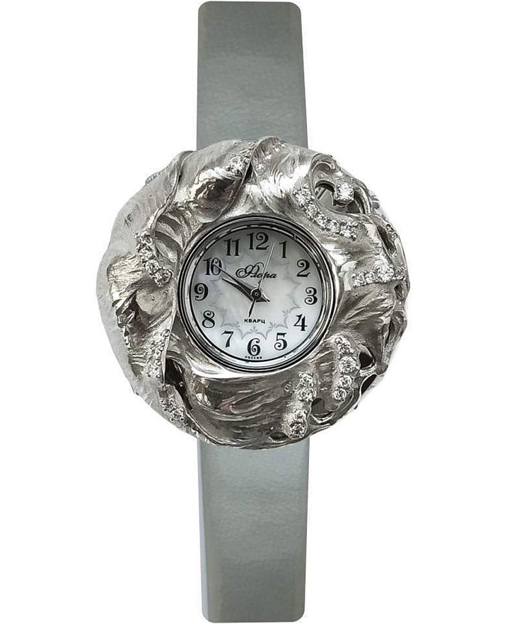 Часы УЧЗ Flora 1143S21-B2L2-18 Бриз — женские, перламутровый