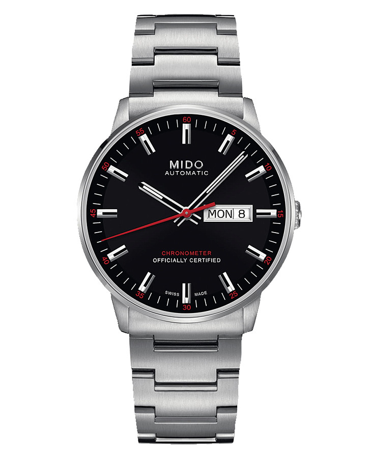 Часы Mido Commander Chronometer M021.431.11.051.00 — мужские, черный
