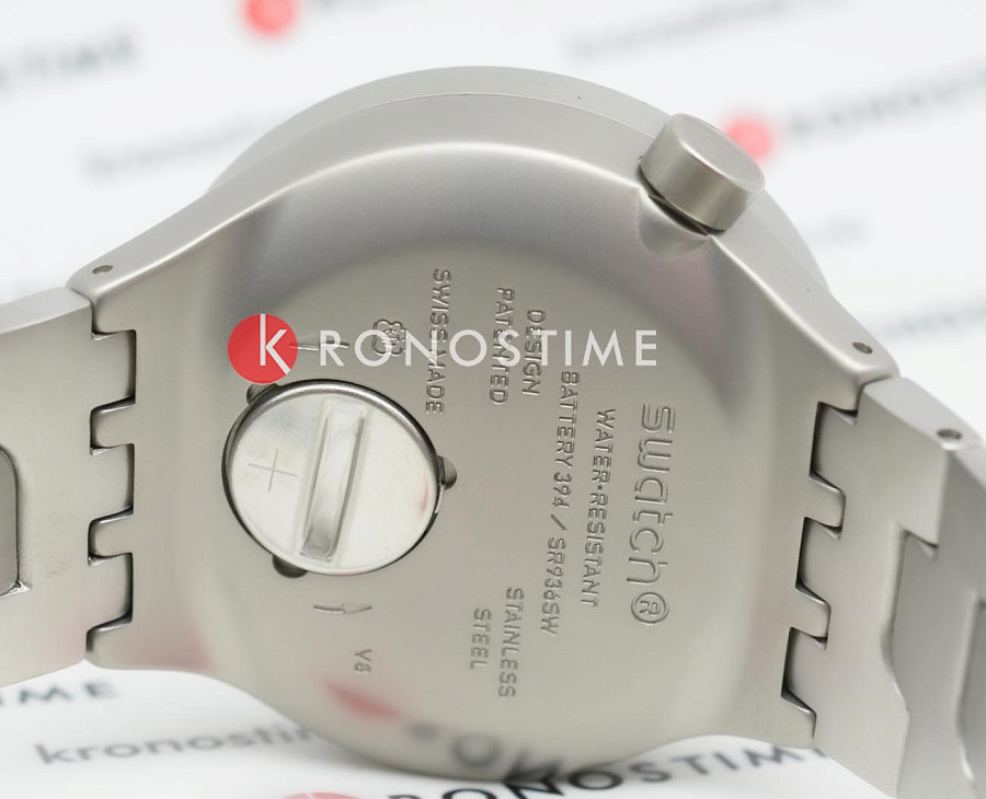Часы Swatch Big Bold Irony Standard SB07S102G — нержавеющая сталь, мужские