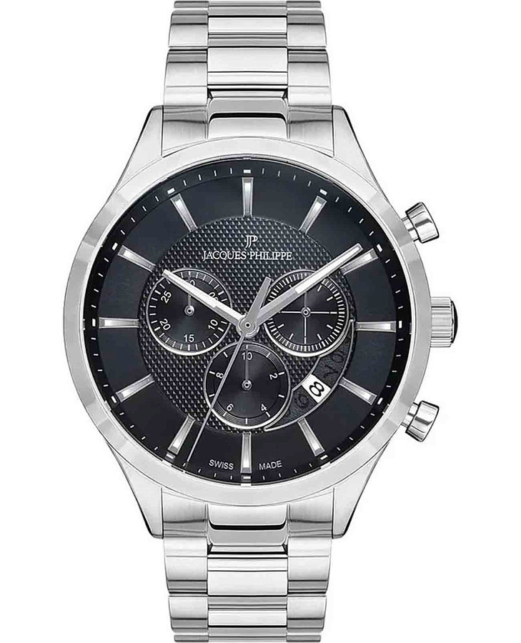 Часы Jacques Philippe Gallant JPQGC031316N — мужские, черный