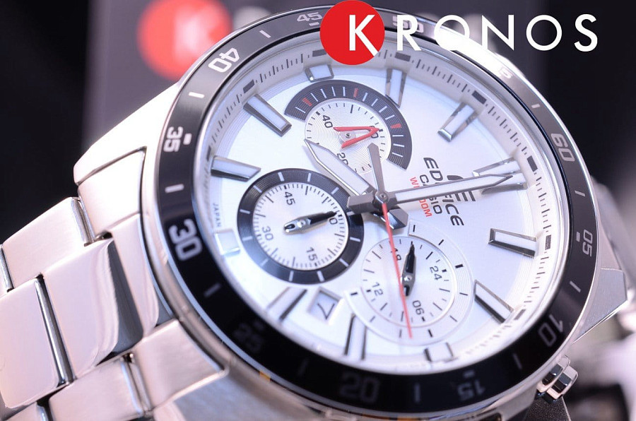 Часы Casio Edifice EFV-570D-7AVUDF (EFV-570D-7A) — Япония, кварцевые