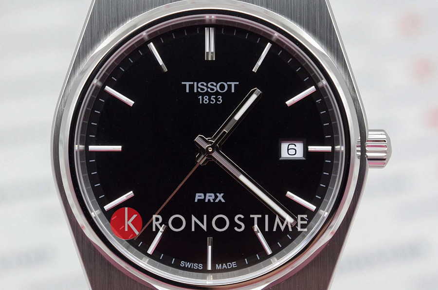 Часы Tissot PRX T137.410.11.051.00 — сталь металл, Швейцария