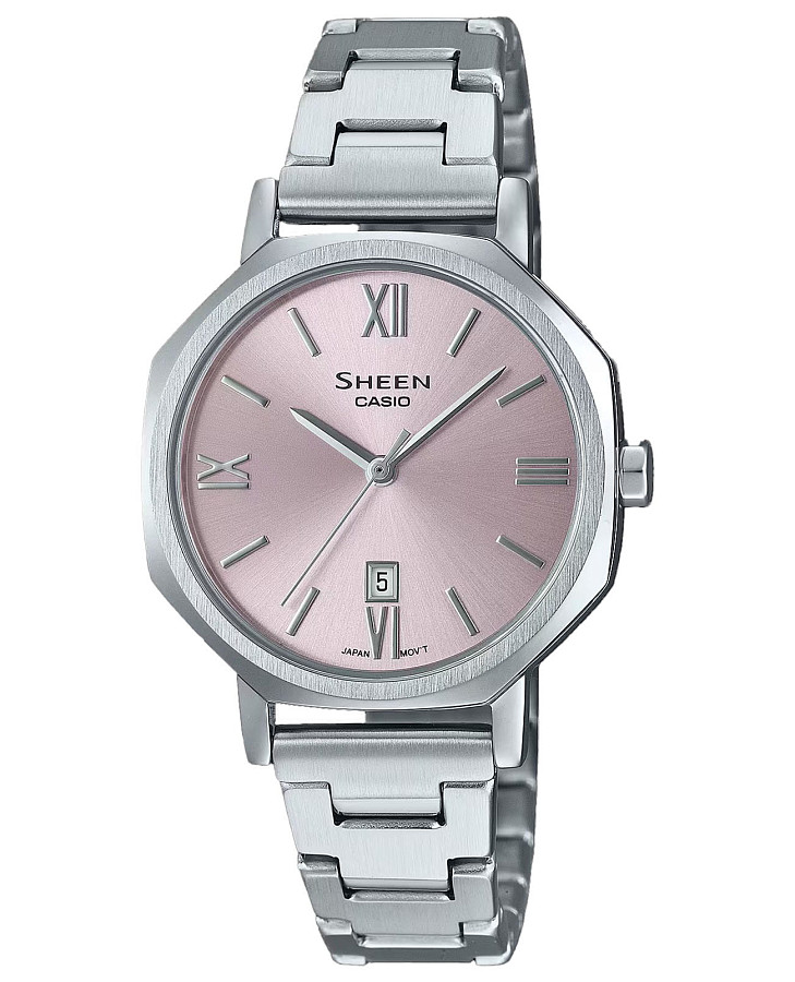 Часы Casio Sheen SHE-4554D-4A — женские, розовый