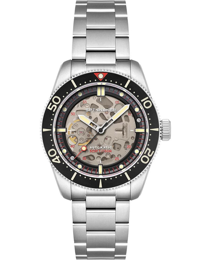 Часы Spinnaker Croft SP-5134-55 — мужские, коричневый