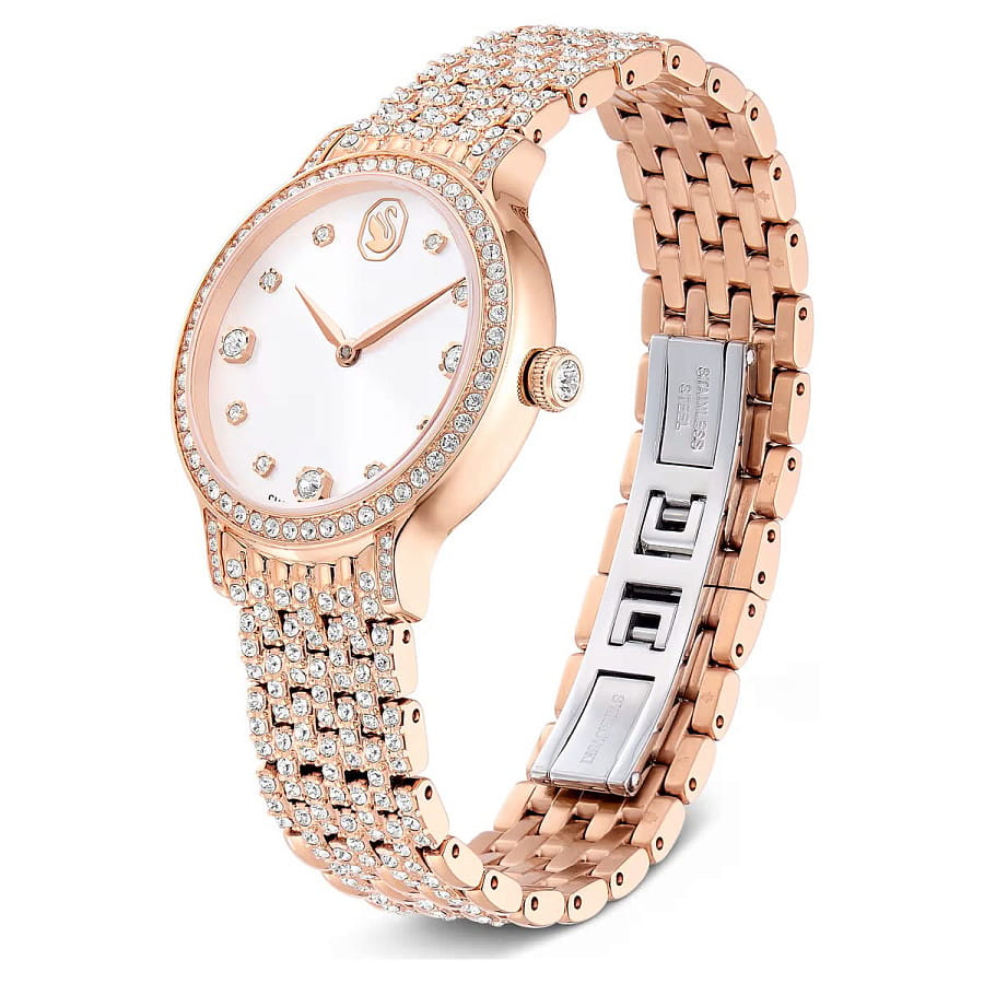 Часы Swarovski Imber 5741227 — кварцевые, сталь металл