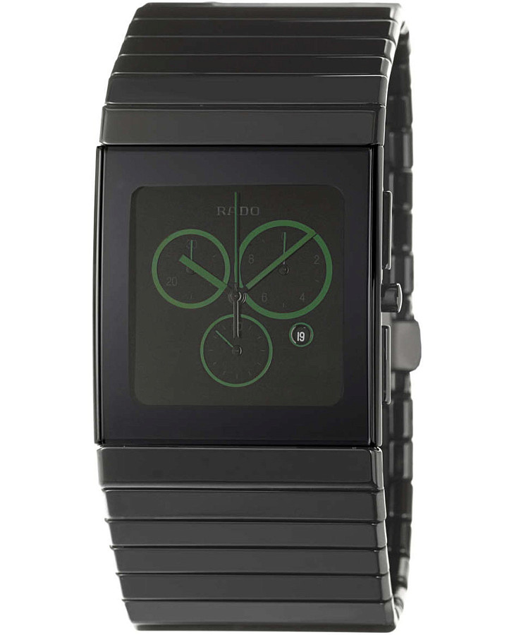 Часы Rado Ceramica R21714192 — мужские, черный
