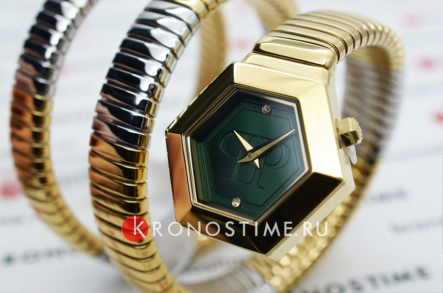 Часы Philipp Plein Snake Hexagon PWZAA0323 — металл сталь, Германия