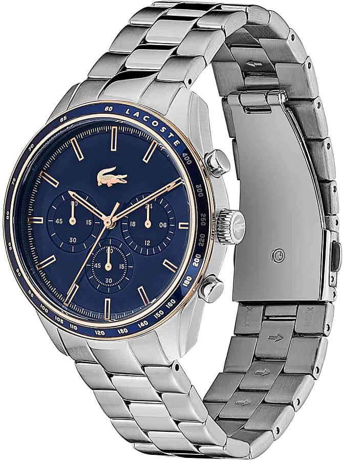 Часы Lacoste Boston 2011081 — кварцевые, сталь металл
