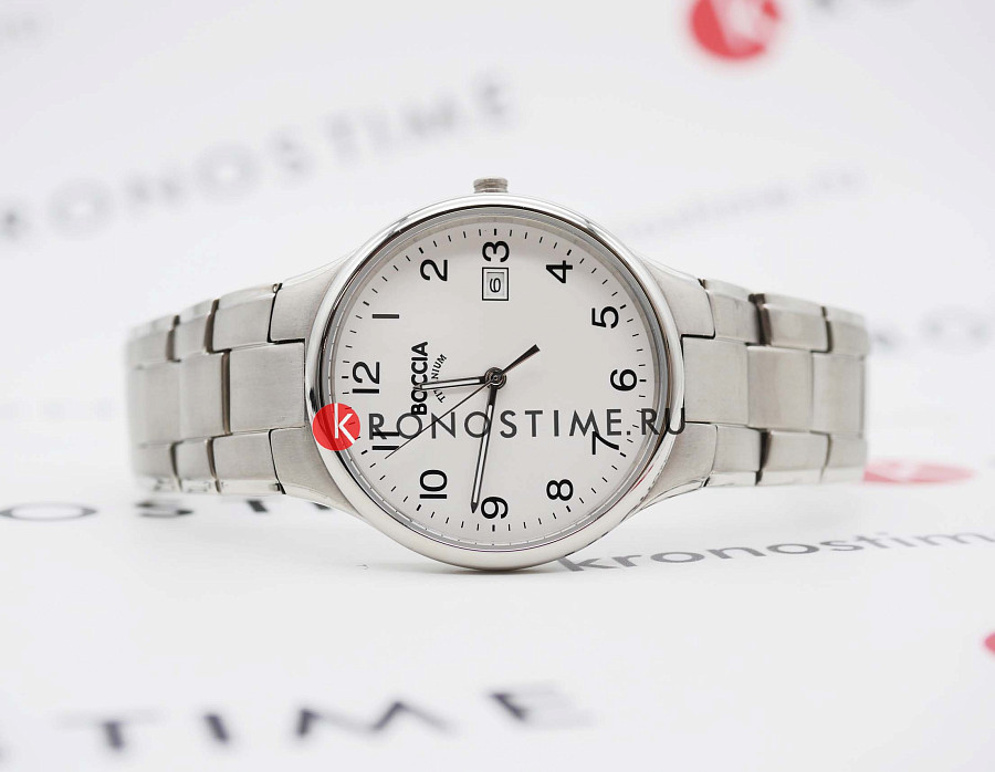 Часы Boccia Titanium Circle-Oval 3512-08 — Германия, кварцевые