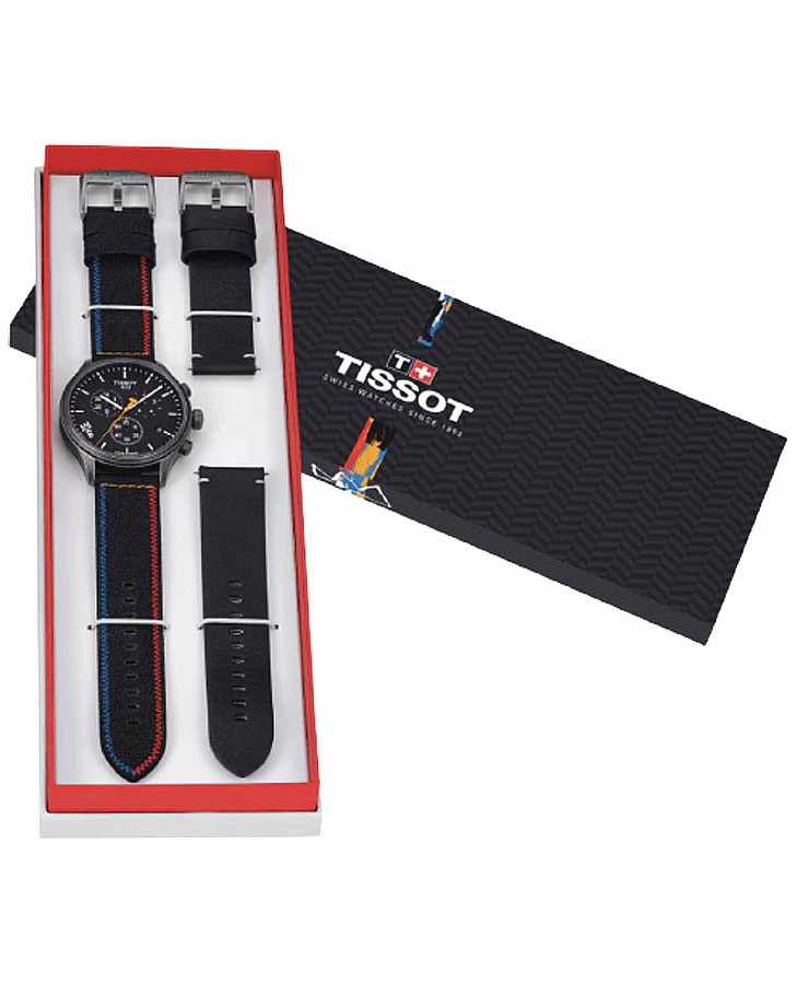 Часы Tissot chrono XL Brooklyn nets T116.617.37.051.02 — кварцевые, Швейцария, мужские