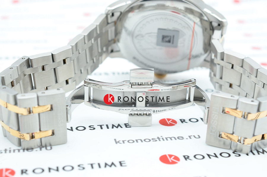 Часы Tissot Chemin des Tourelles Powermatic 80 T099.407.22.038.01 — мужские, двухцветный