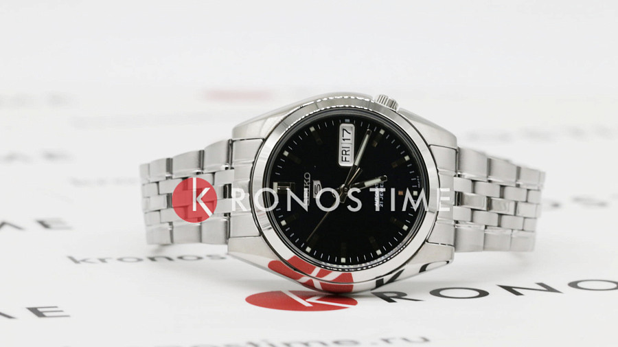 Часы Seiko 5 Regular SNK357K1 — механические, металл сталь