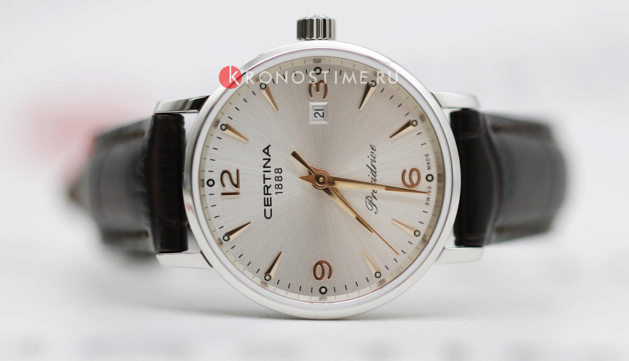 Часы Certina DS Caimano Lady C035.210.16.037.01 — сталь металл, Швейцария