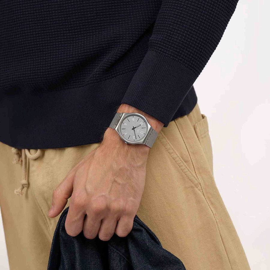 Часы Swatch Essentials SS07S152M — кварцевые, Швейцария, мужские