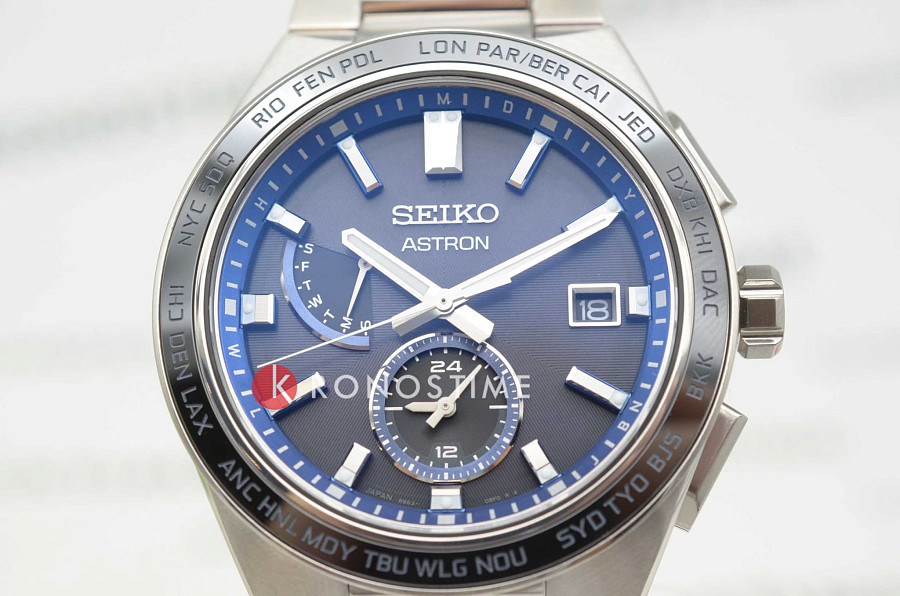 Часы Seiko Astron Nexter Solar Radio SBXY051 — кварцевые, титан