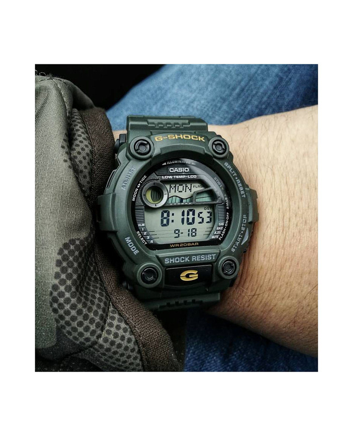 Часы Casio G-Shock G-7900-3DR (G-7900-3E) — электронные, пластик
