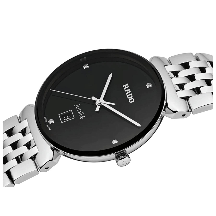 Часы Rado Florence Classic Diamonds R48912713 — черный, сталь металл