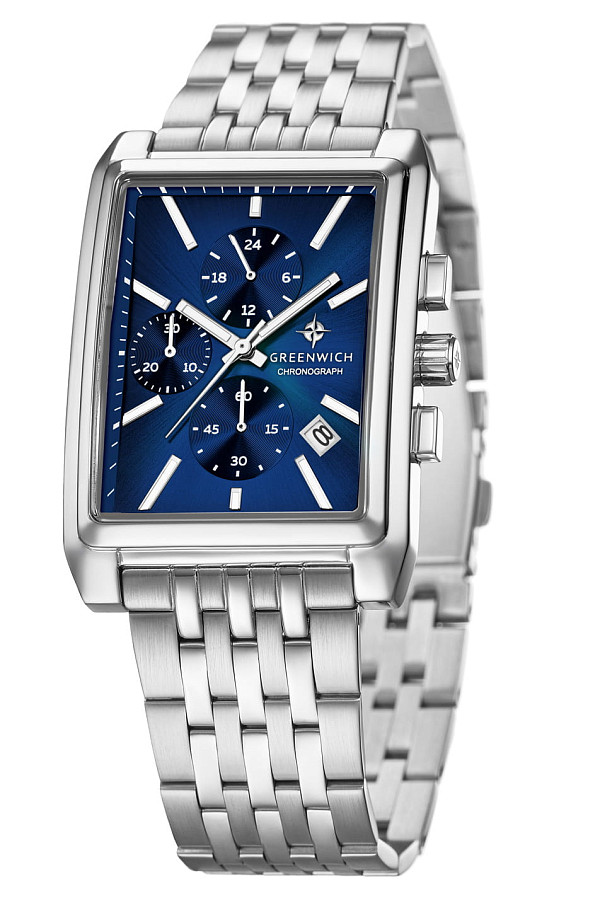 Часы Greenwich Galeon Chrono GW 553.10.16 — мужские, нержавеющая сталь