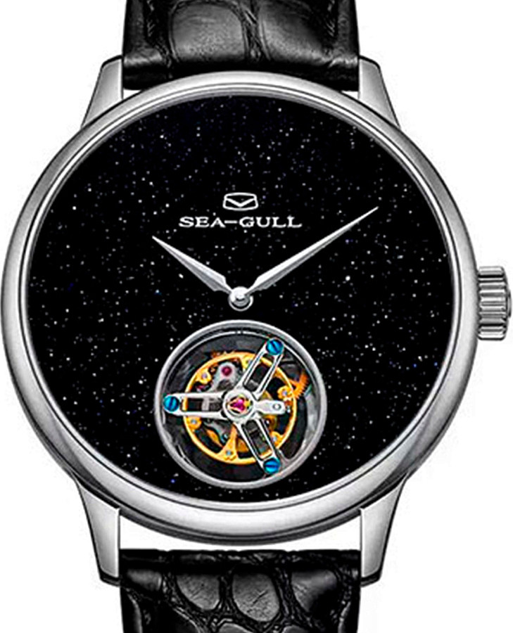 Часы Seagull Complications 818.38.6144 — механические, металл сталь