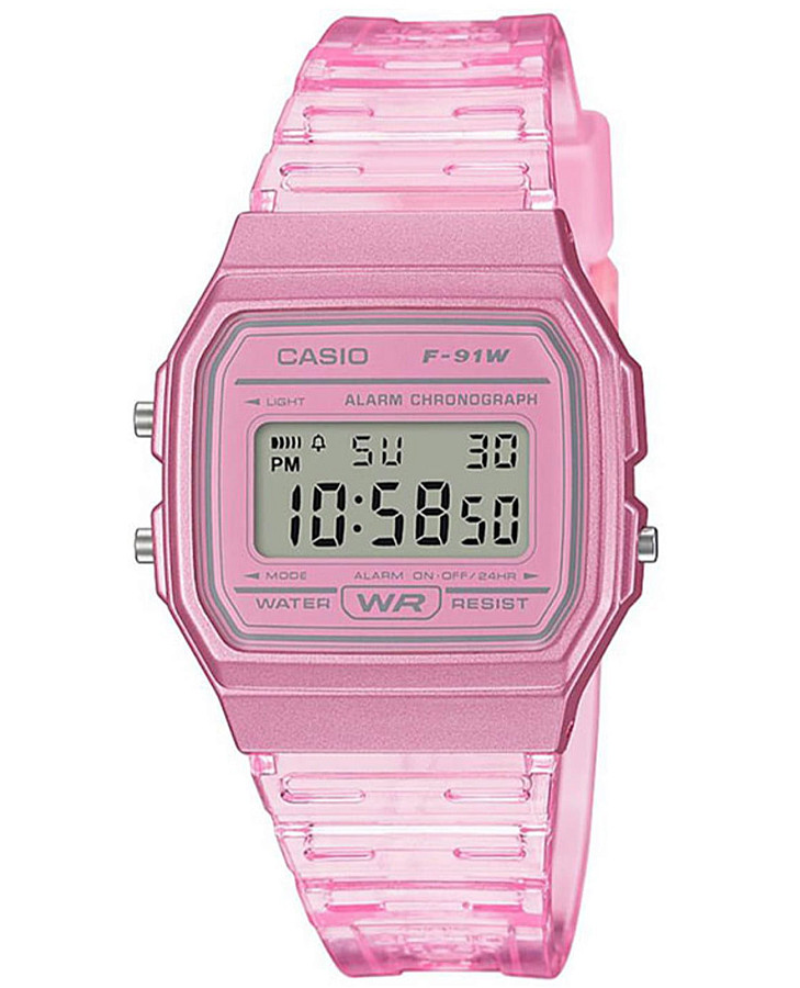 Часы Casio Collection F-91WS-4EF — женские, серый