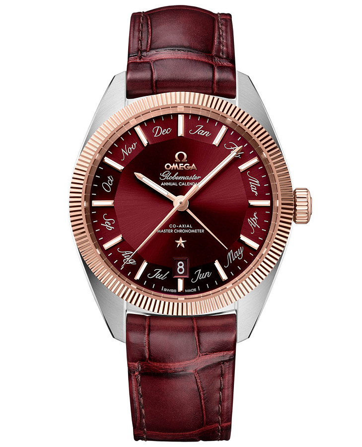 Часы Omega Constellation Globemaster 130.23.41.22.11.001 — мужские, красный
