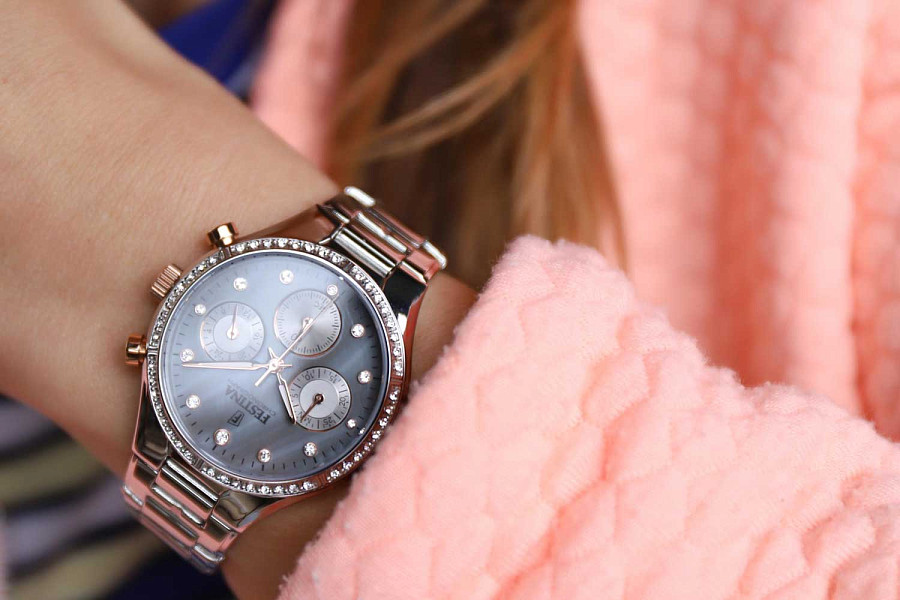 Часы Festina Boyfriend F20401/3 — металл сталь, Испания