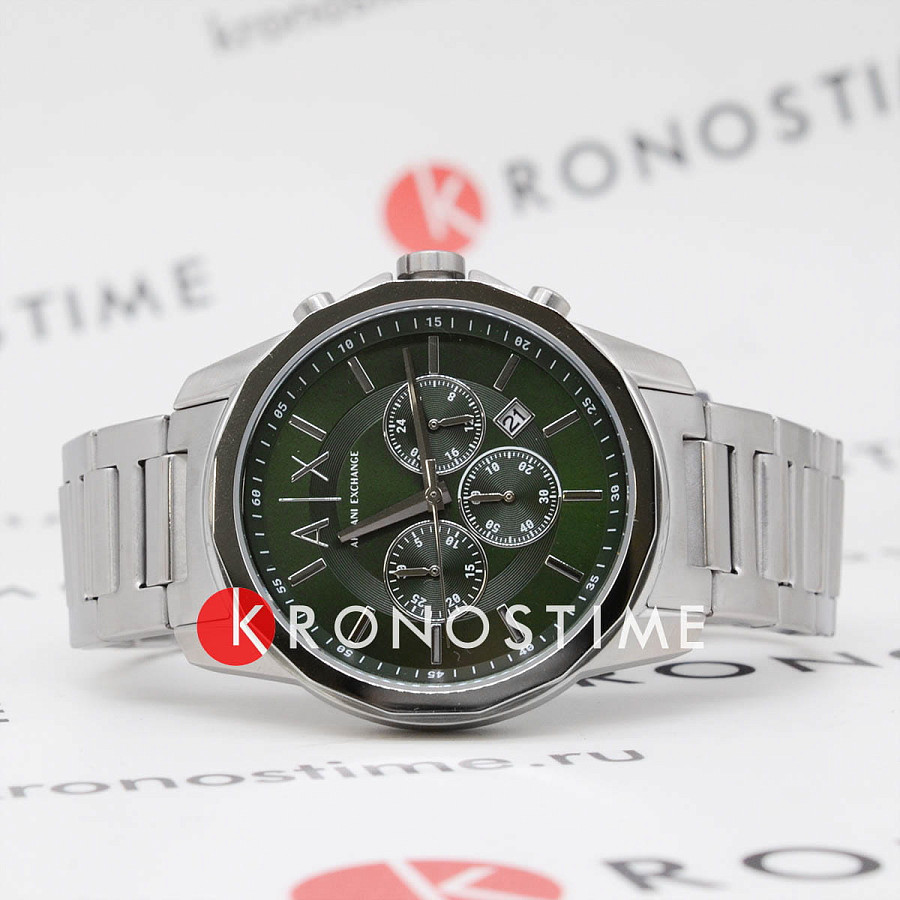 Часы Armani Exchange Banks AX1771 — кварцевые, металл сталь
