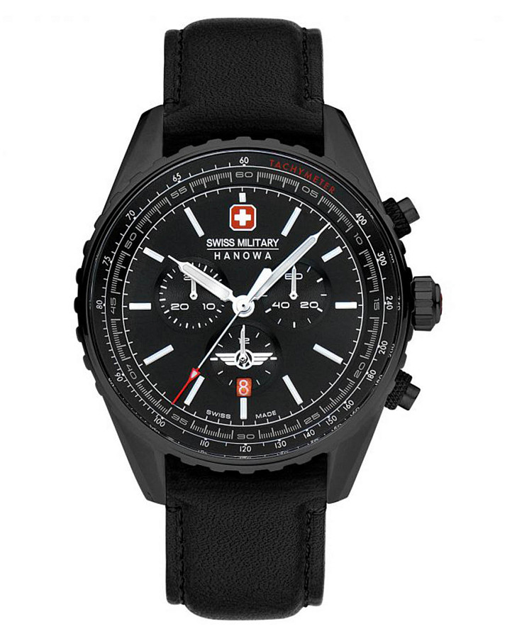 Часы Swiss Military Hanowa SMWGC0000330 — мужские, черный