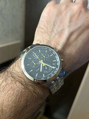Фото покупателя: Швейцарские наручные часы Tissot PRC 200 Chronograph T114.417.11.057.00 с хронографом