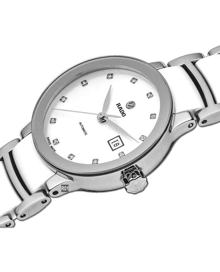 Часы Rado Centrix Automatic Diamonds R30027732 — сталь металл, Швейцария