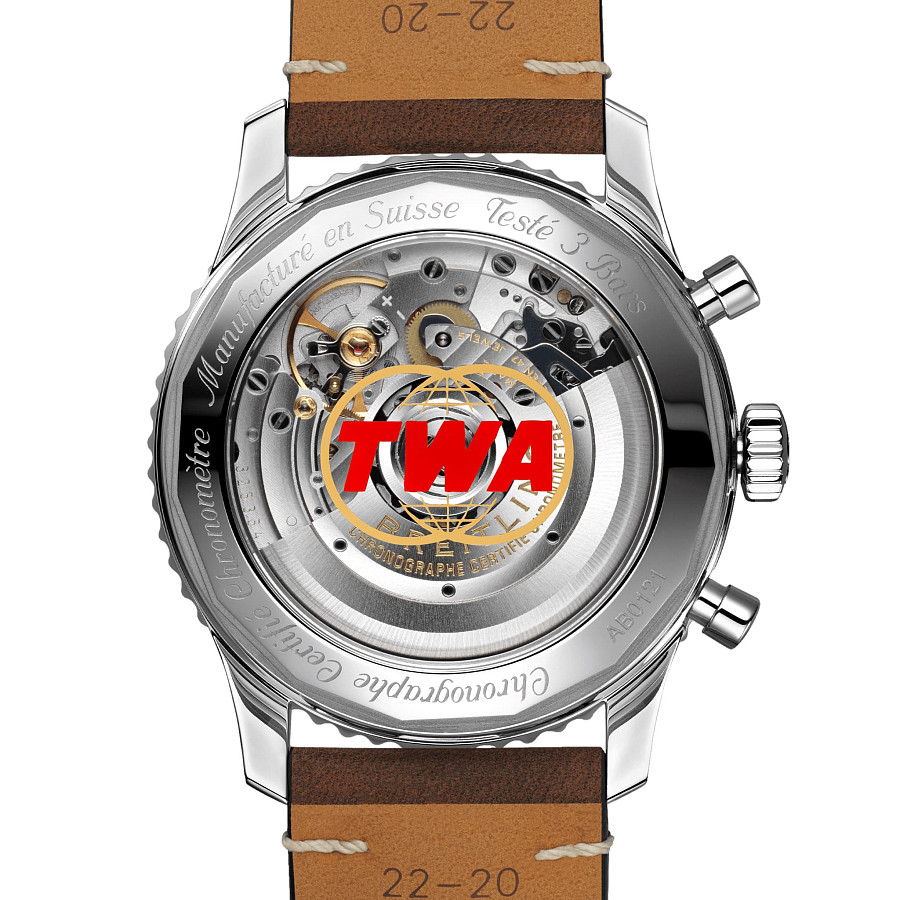 Часы Breitling Navitimer B01 Chronograph 43 TWA AB01219A1G1X1 — нержавеющая сталь, мужские