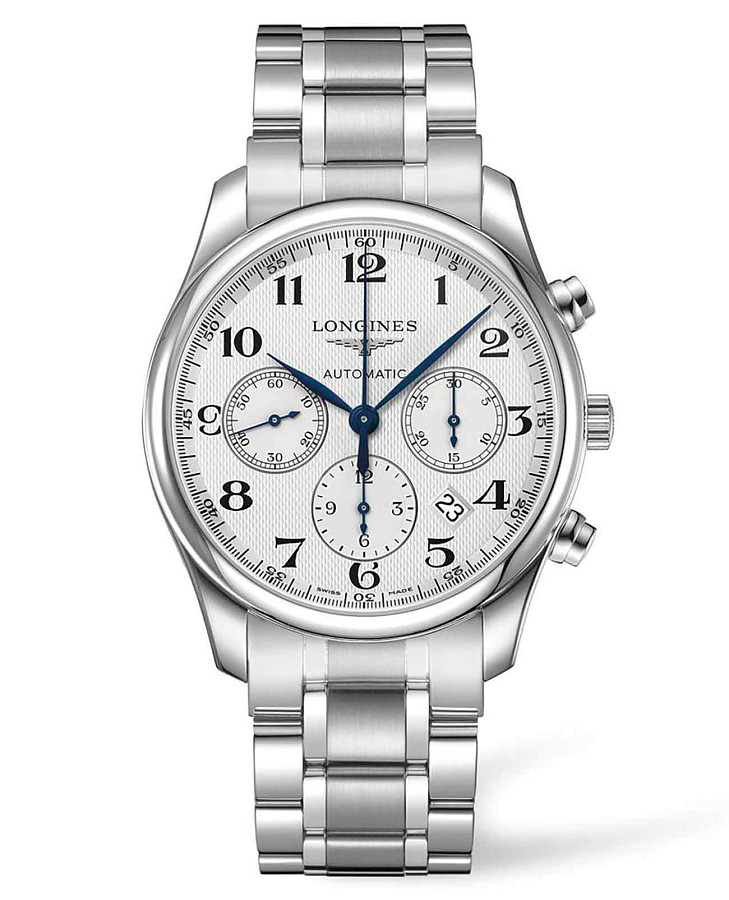 Часы Longines Master Collection L2.759.4.78.6 — мужские, серебристый