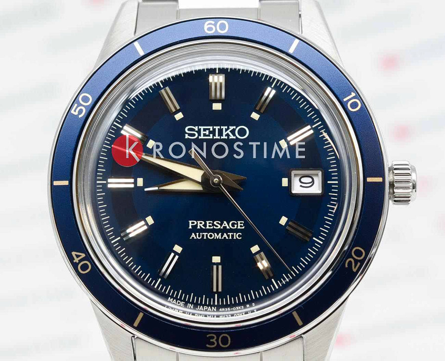 Часы Seiko Presage SRPG05J1 — металл сталь, Япония
