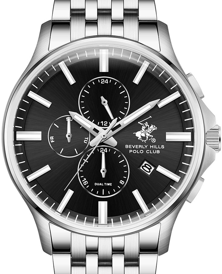 Часы Beverly Hills Polo Club BP3852X.350 — кварцевые, сталь металл