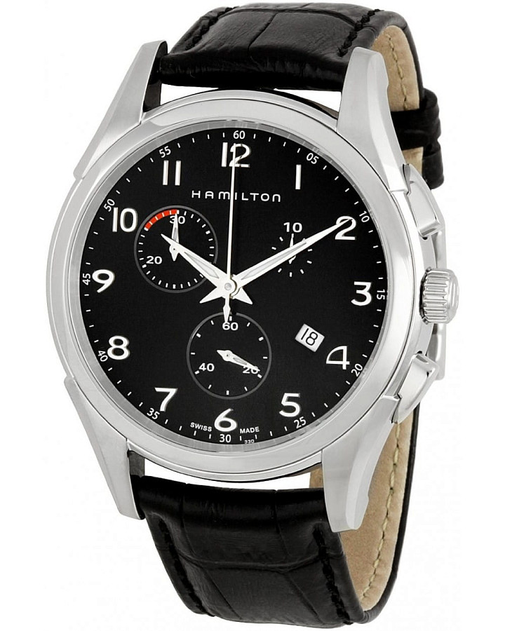 Часы Hamilton Jazzmaster Thinline Quartz H38612733 — кварцевые, сталь металл