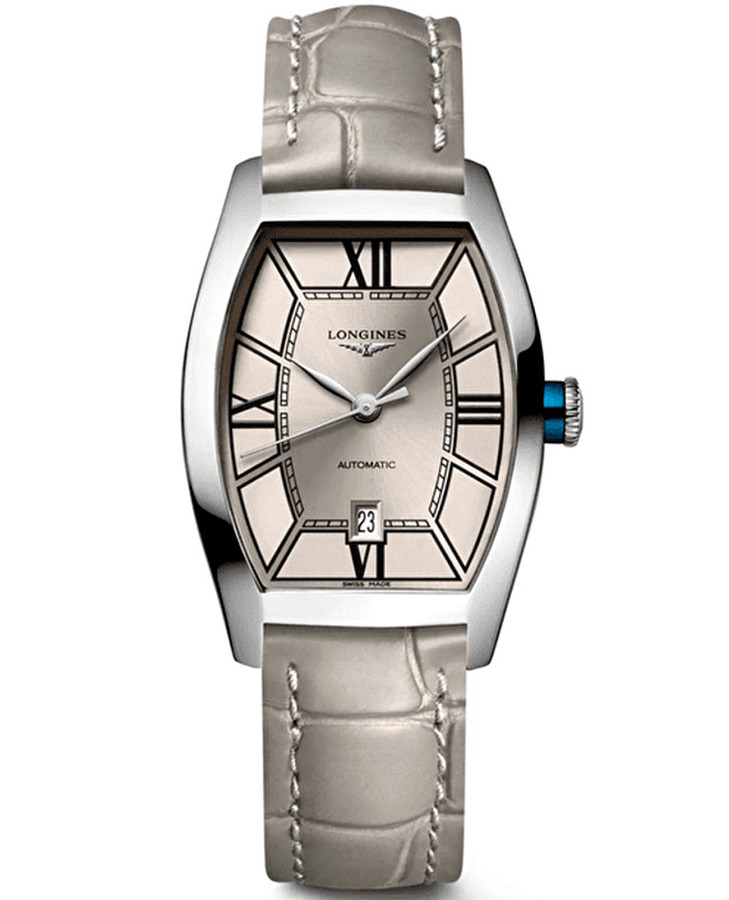 Часы Longines Evidenza L2.142.4.66.2 — женские, серый