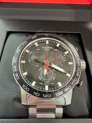 Фото покупателя: Швейцарские наручные часы Tissot SuperSport Chrono T125.617.11.051.00 с хронографом
