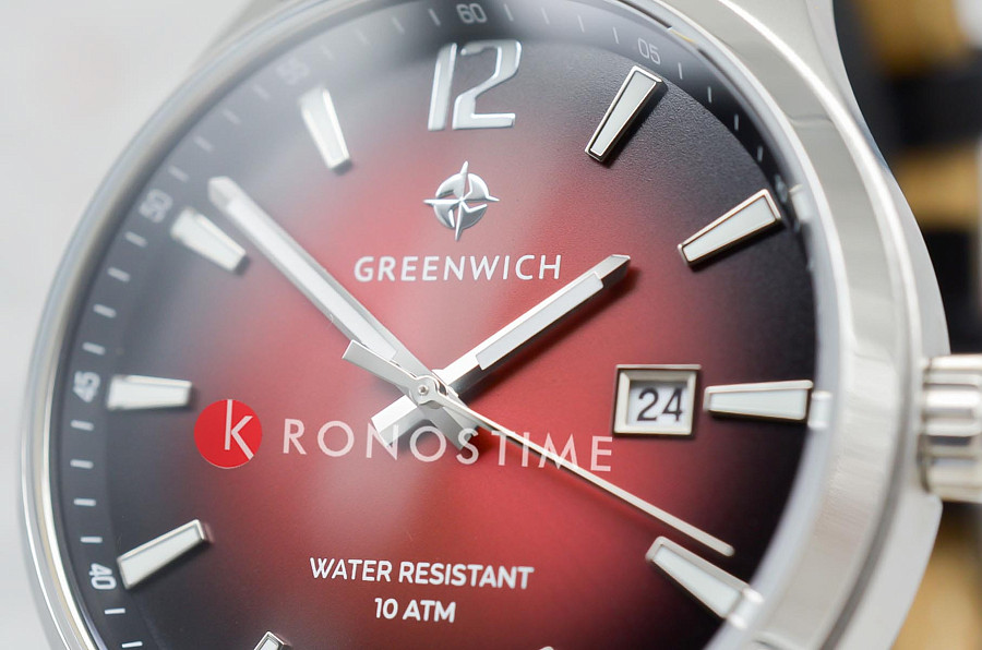 Часы Greenwich Octopus GW 051.11.35 — кожаный, мужские