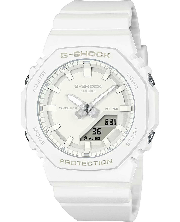 Часы Casio G-Shock GMA-P2100-7A — женские, белый