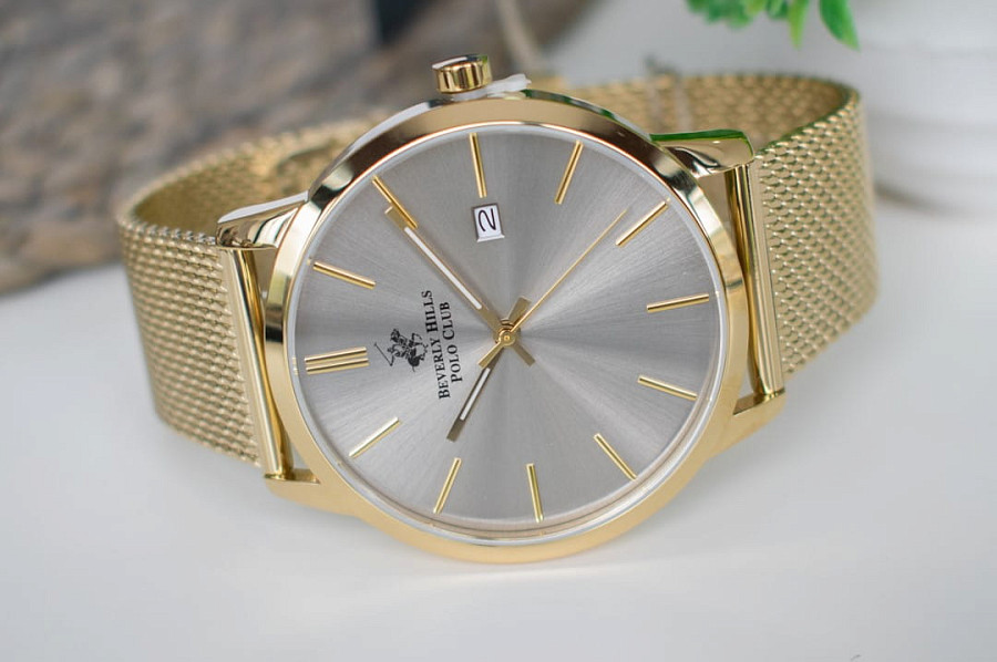 Часы Beverly Hills Polo Club BP3154X.130 — кварцевые, сталь металл