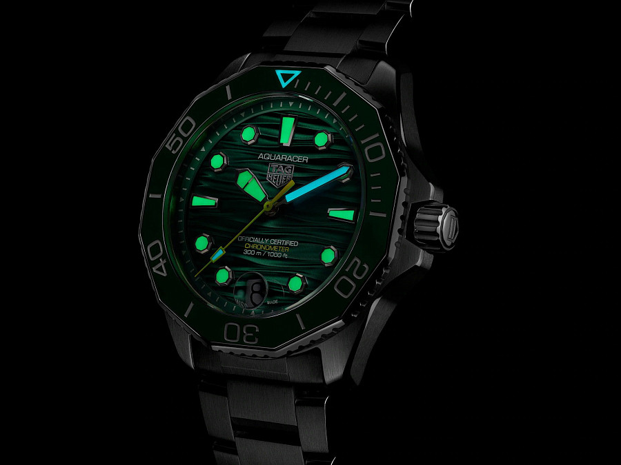 Часы TAG Heuer Aquaracer Professional 300 Date WBP5116.BA0013 — мужские, серебристый