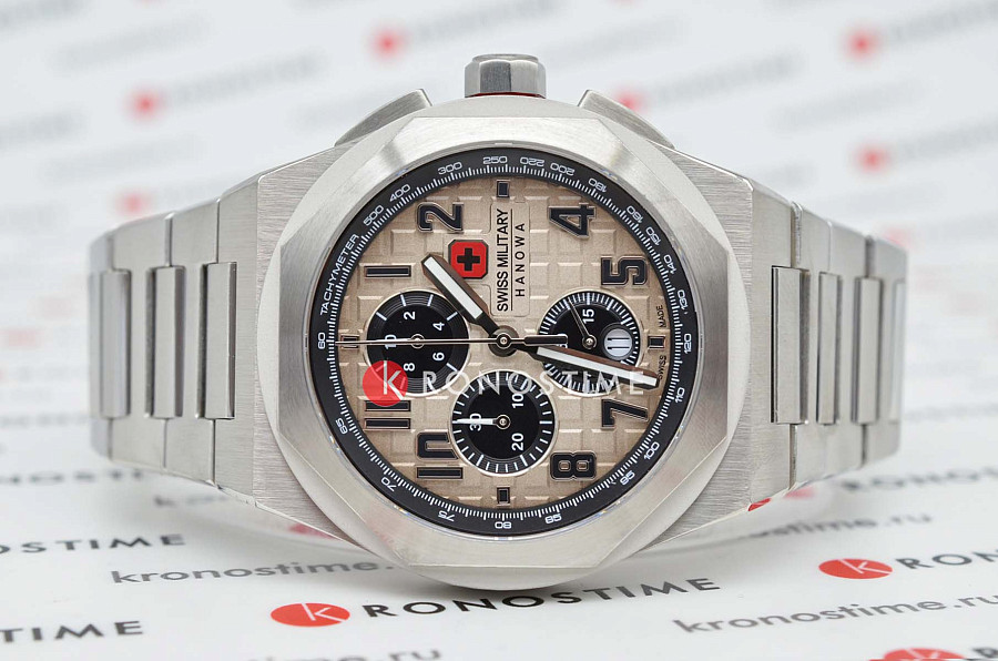 Часы Swiss Military Hanowa SMWGI2102002 — кварцевые, сталь металл
