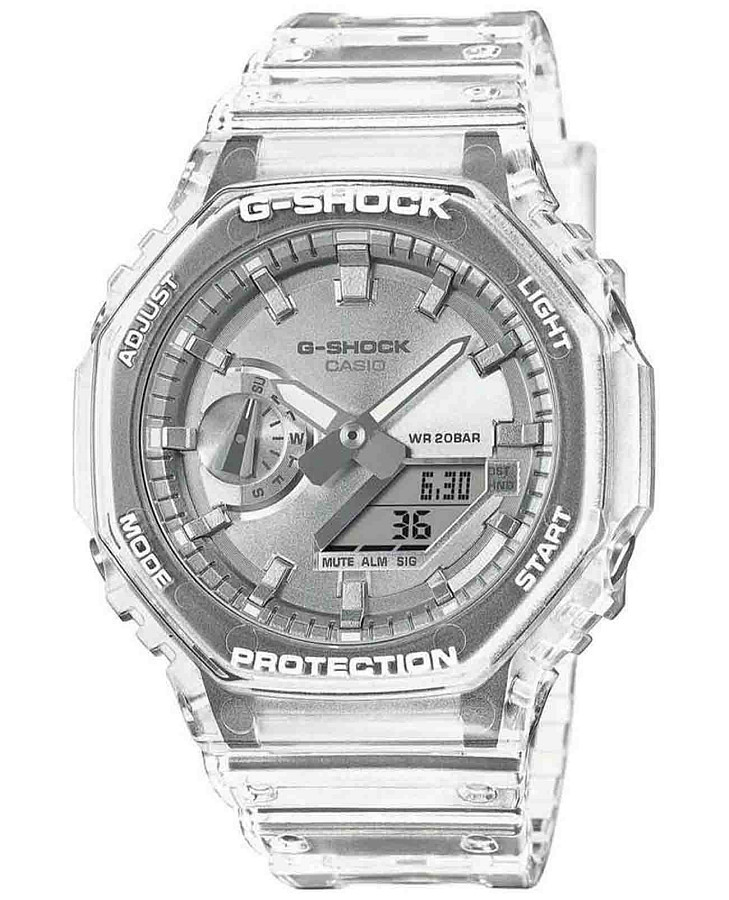 Часы Casio G-Shock GA-2100BM-7A8 — мужские, серый