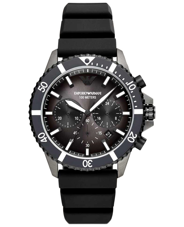 Часы Emporio Armani Diver AR11515 — мужские, черный