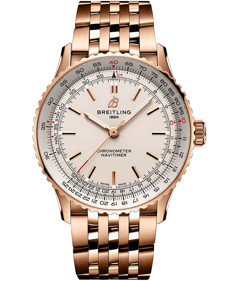 Часы Breitling Navitimer Automatic 41 R17329F41G1R1 — мужские, антрацитовый