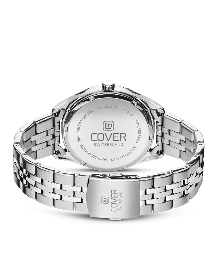 Часы Cover Alston CO216.02 — кварцевые, металл сталь