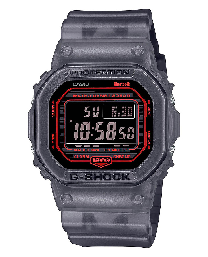 Часы Casio G-Shock DW-B5600G-1DR (DW-B5600G-1) — мужские, черный