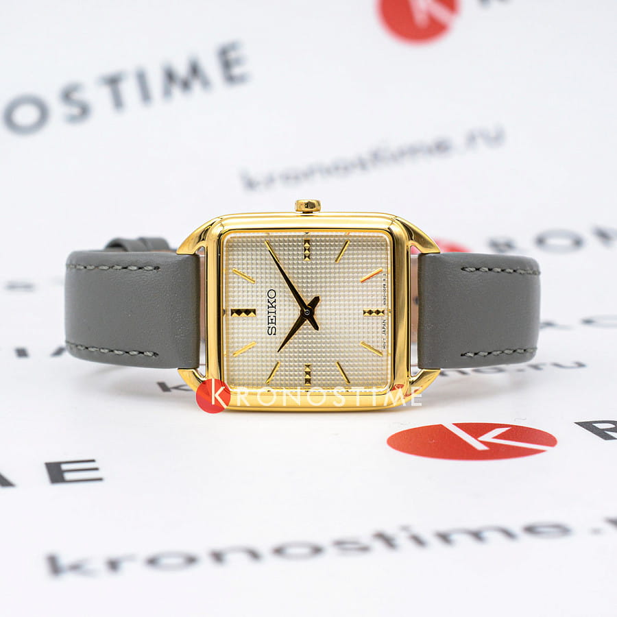 Часы Seiko CS Dress Discover More SWR090P1 — кварцевые, металл сталь
